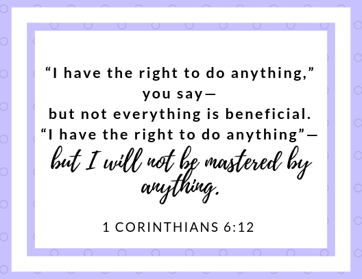 1 Corinthians 6:12 